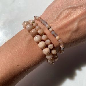 Sunstone bracelet